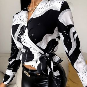 To cute wrap 😍 shirt